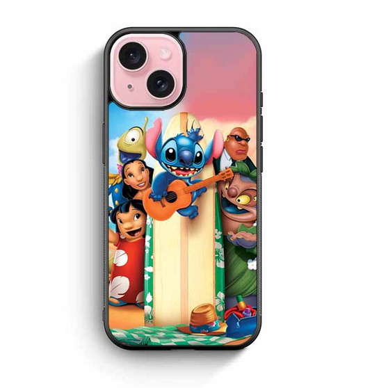 Lilo And Stitch Family iPhone 15 Case