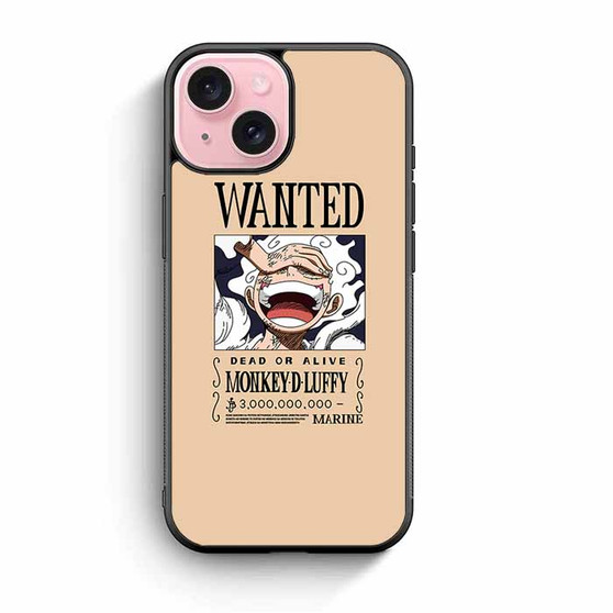 Luffy gear 5 bounty iPhone 15 Case