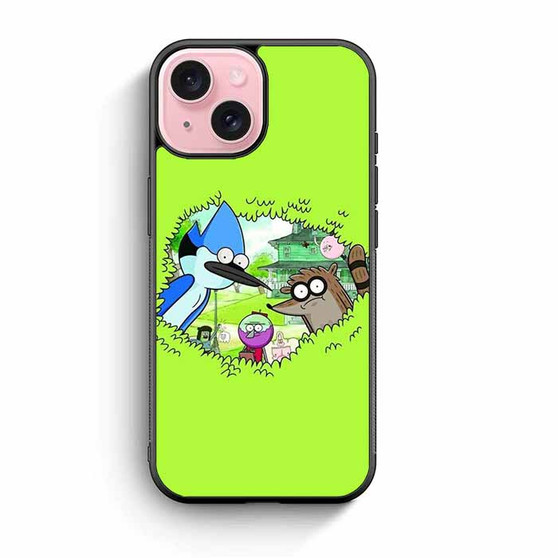 Regular show from bush iPhone 15 Case