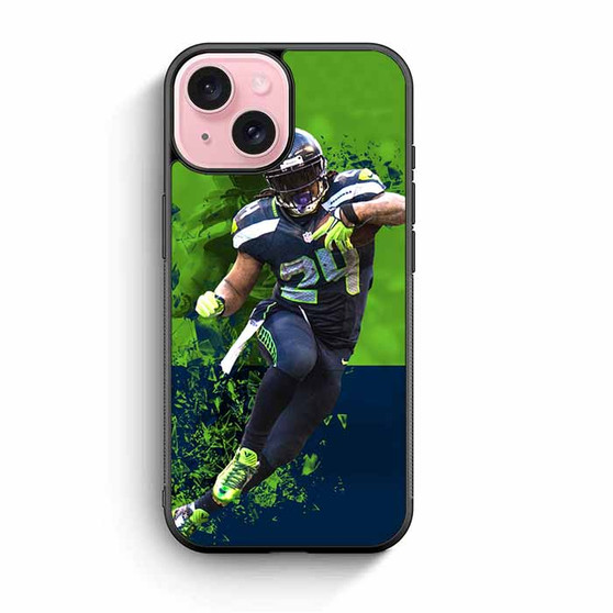 Seattle Seahawks No 24 iPhone 15 Case