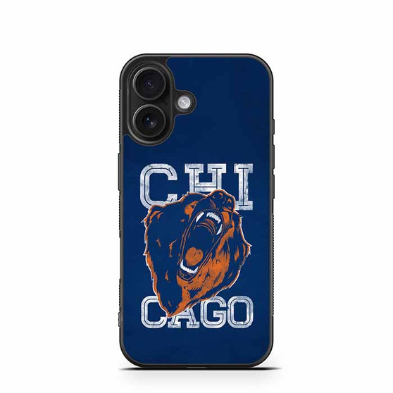 Chicago Bears The Bears Head iPhone 16 Case