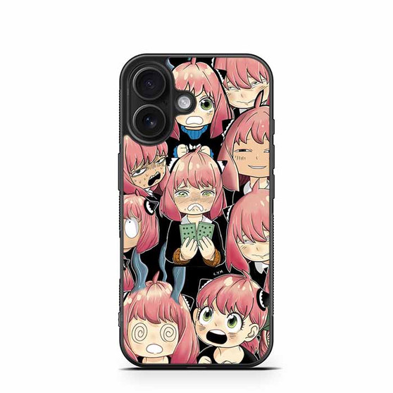Cute Faces Anya Forger iPhone 16 Case