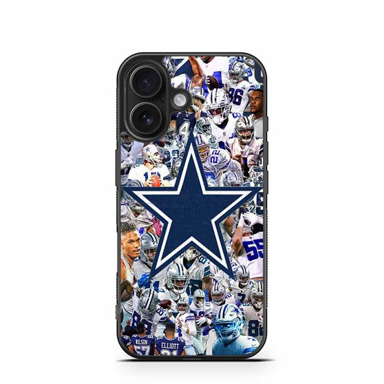 Dallas Cowboys Collages iPhone 16 Case