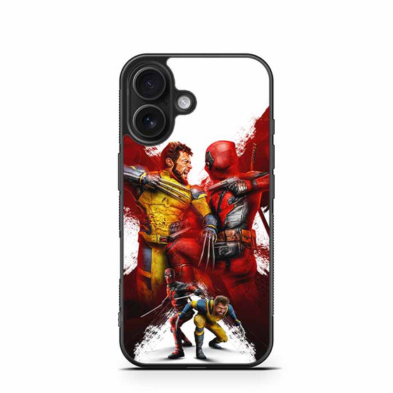 Deadpool vs Wolverine Movie iPhone 16 Case