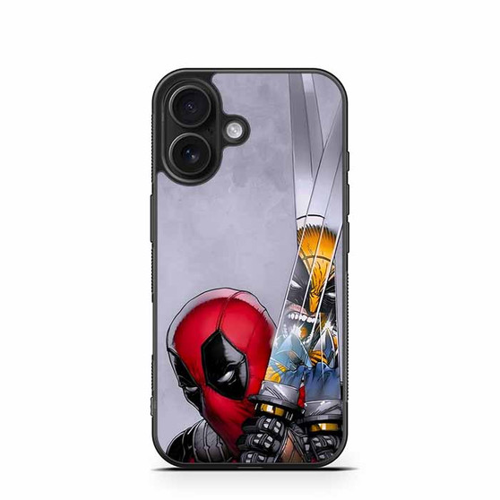 Deadpool X Wolverine iPhone 16 Case