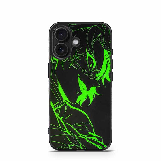 Demon Slayer Sanemi Shinazugawa Neon iPhone 16 Case