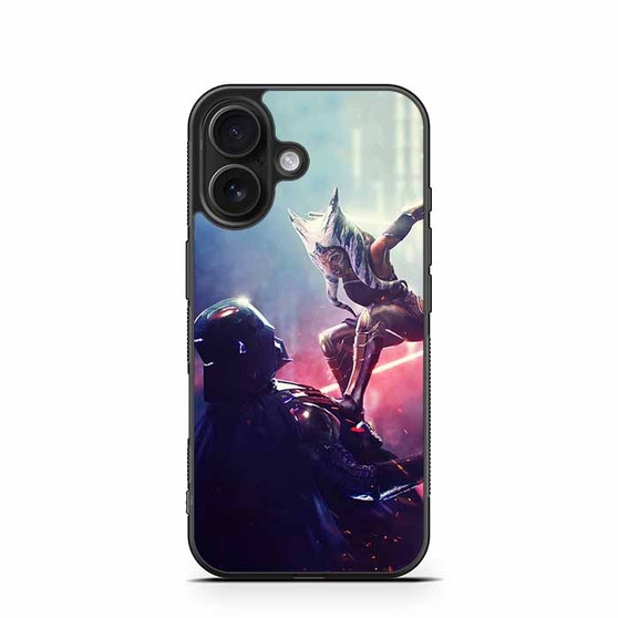 Star Wars Ahsoka Tano Vs Vader iPhone 16 Case