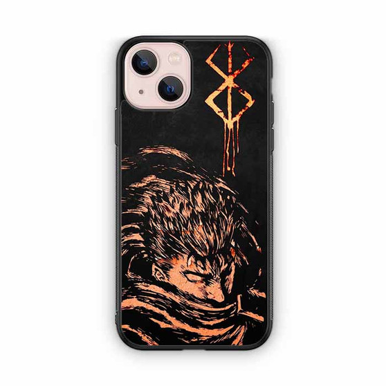 Berserk Guts in Abstract Art iPhone 13 Case