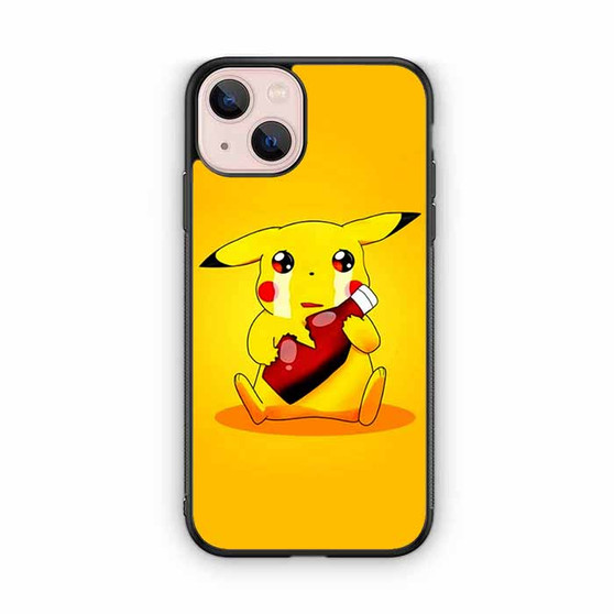 Cute pikachu crying iPhone 13 Case