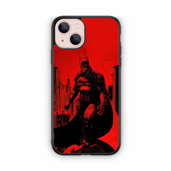 The Batman in Red Art iPhone 13 Case