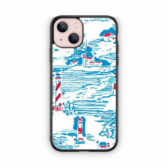 Vineyard lighthouse iPhone 13 Case