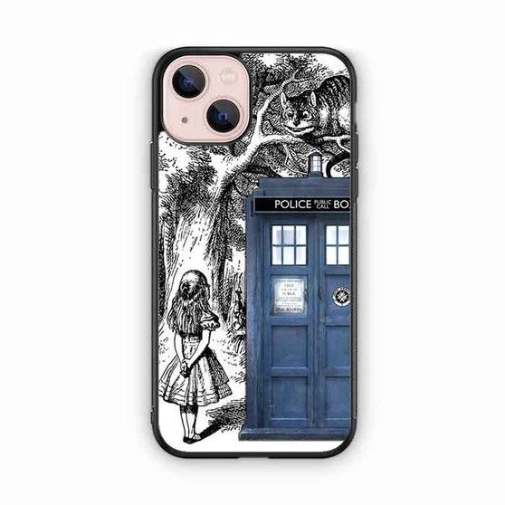 alice tardis sketch iPhone 13 Case