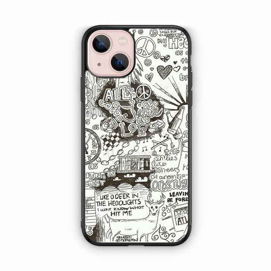 All Time Low Lyrics 2 iPhone 13 Case