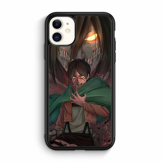 Attack on Titan Eren Jeager 1 iPhone 12 Mini | iPhone 12 Case