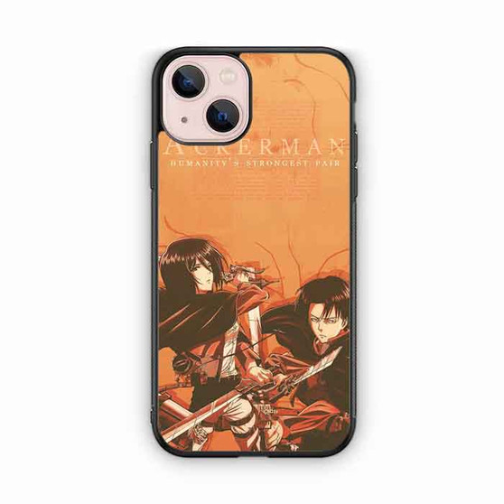 Attack on the Titan Ackerman iPhone 13 Case
