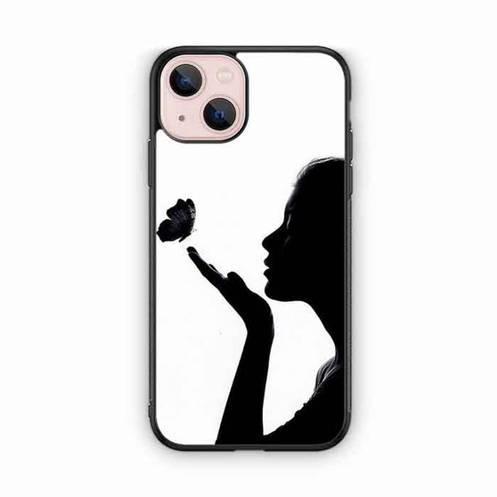 Beautiful Butterfly Girl iPhone 13 Case