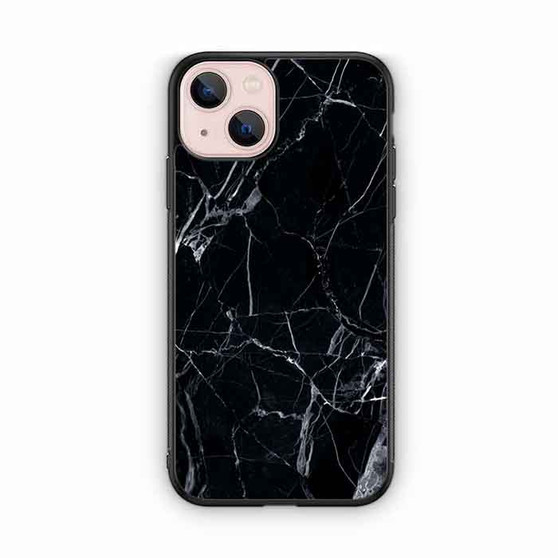 Black Marble iPhone 13 Case