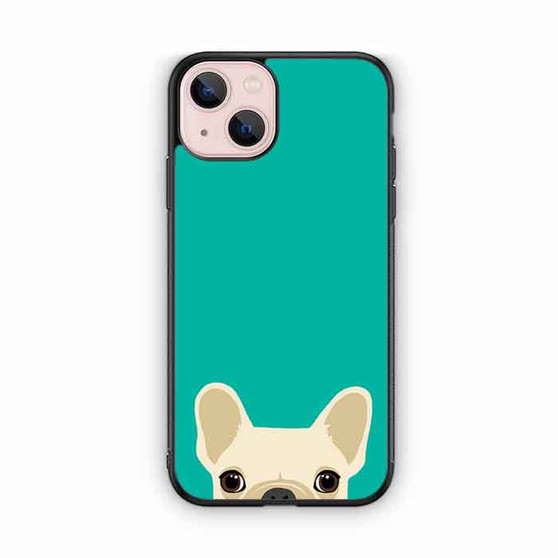 blue french bulldog iPhone 13 Case