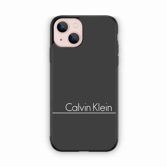 Calvin Klein behind iPhone 13 Case