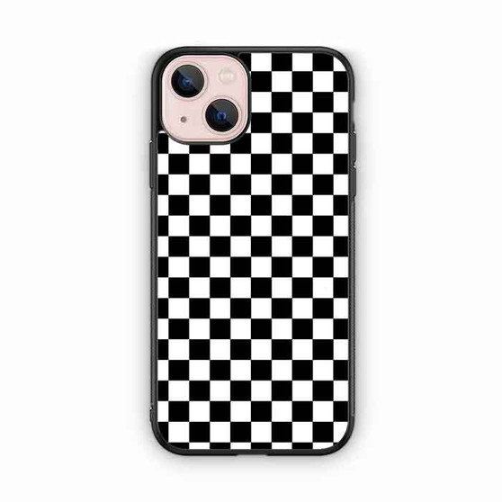 Checkerboard Distortion iPhone 13 Case