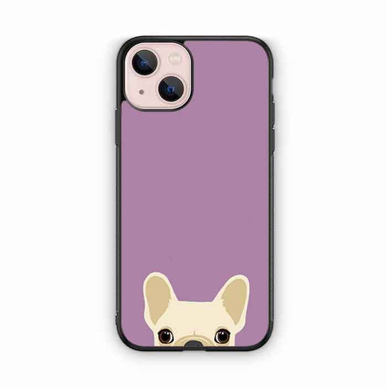 Cute French Bulldog pink iPhone 13 Case