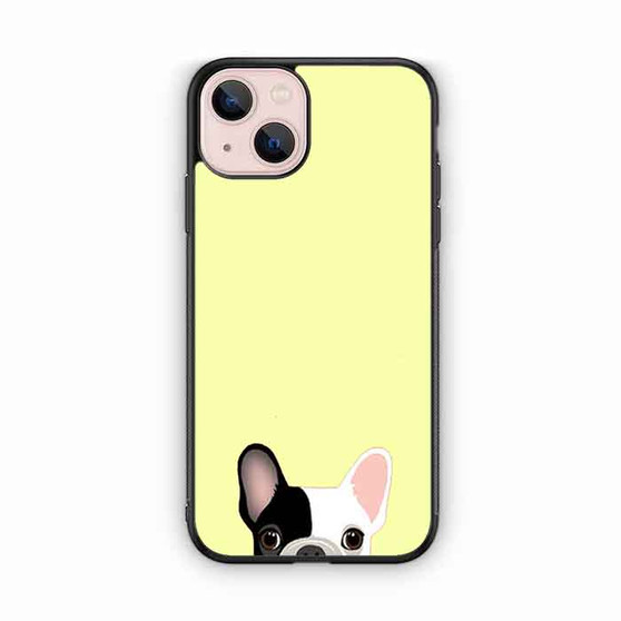 Cute French Bulldog Yellow iPhone 13 Case