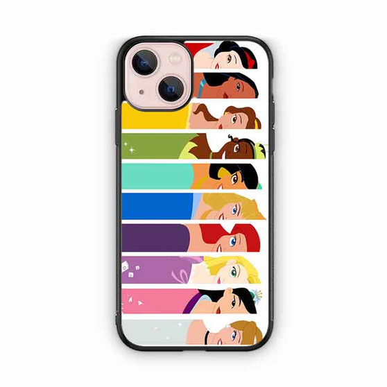disney princess figures iPhone 13 Case