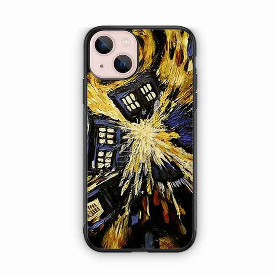 Doctor Who and Tardis Art iPhone 13 Case
