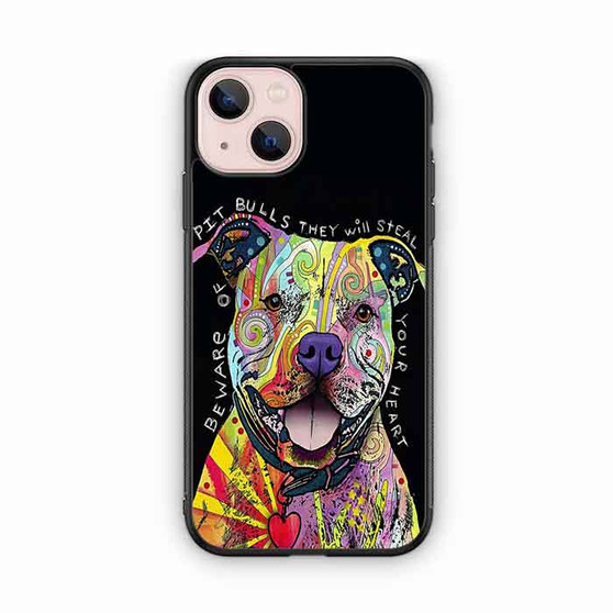 Dog Abstract Pitbull iPhone 13 Case