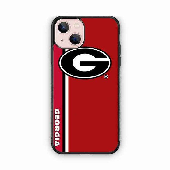 Georgia Athletics American Football 2 iPhone 13 Case