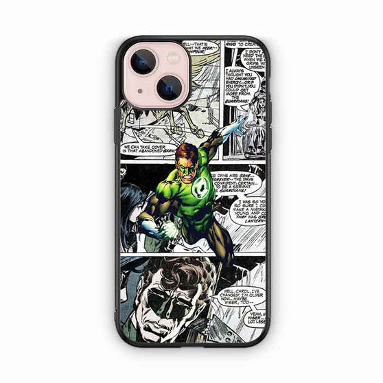 Green Lantern in Comic iPhone 13 Case