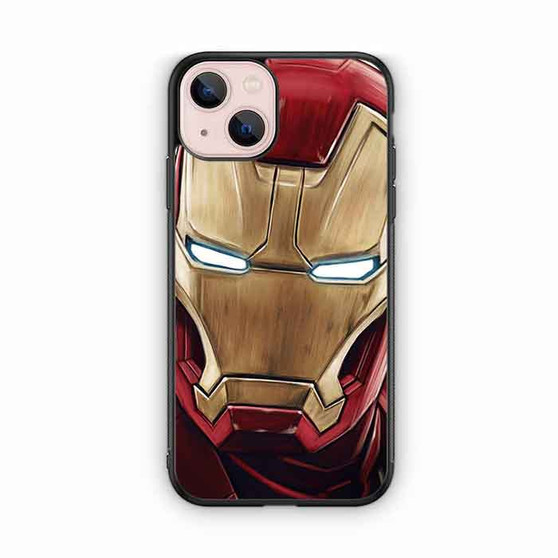 Ironman cartoon face iPhone 13 Case