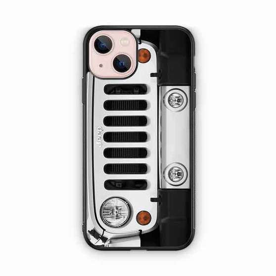 Jeep Wrangler White iPhone 13 Case
