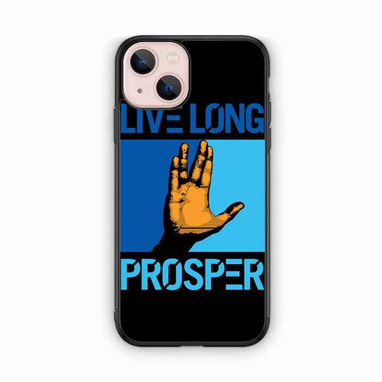 Live Long Prosper hand star trek iPhone 13 Case