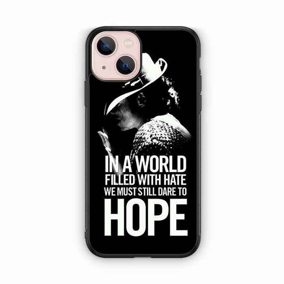 Michael Jackson Quotes iPhone 13 Case