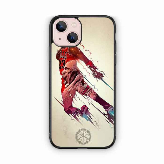 Michael Jordan Bulls iPhone 13 Case
