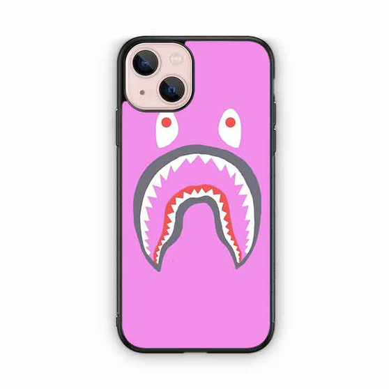 Pink Bape Shark iPhone 13 Case