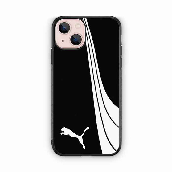 puma black white iPhone 13 Case