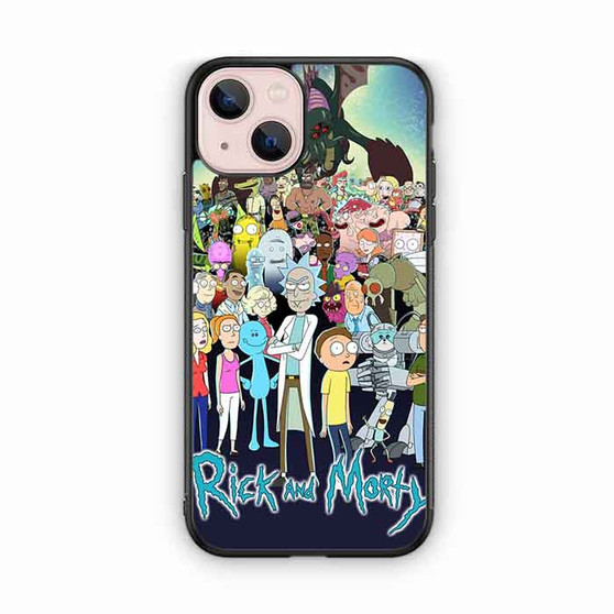 Rick And Morty All Character iPhone 13 Case