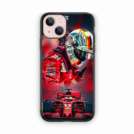 Sebastian Vettel Ferrari iPhone 13 Case