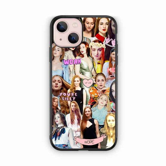 sophie turner collage iPhone 13 Case