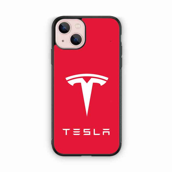 Tesla Logo 4 iPhone 13 Case