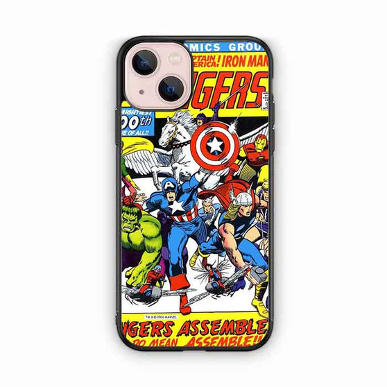 The Avengers Comic Marvel iPhone 13 Case