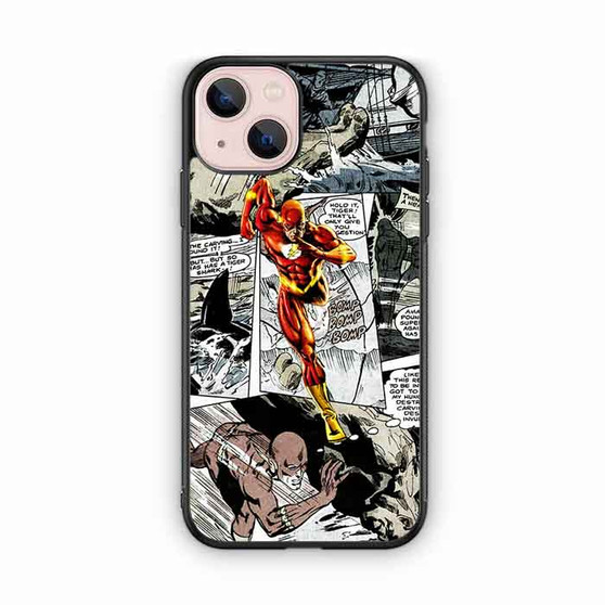 The Flash in Comic iPhone 13 Case