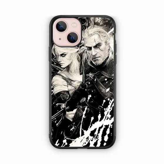 The Witcher 3 Ciri and Geralt 2 iPhone 13 Case