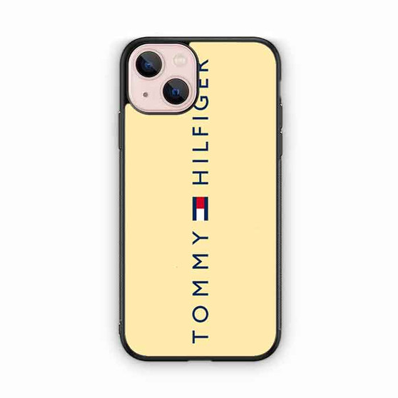 Tommy Hilfiger Cream iPhone 13 Case
