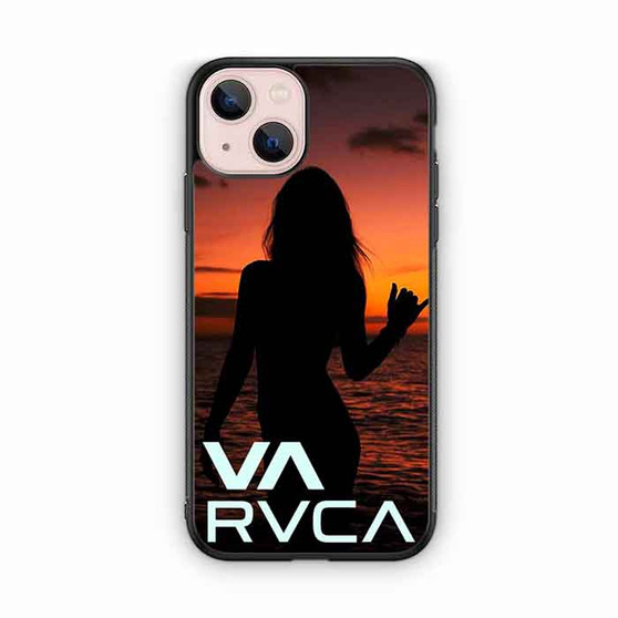 VA RVCA Girl In Beach iPhone 13 Case
