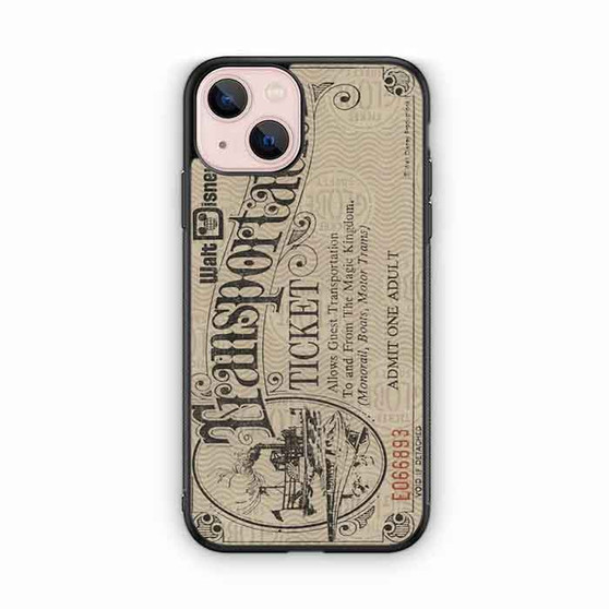 walt disney transportation ticket iPhone 13 Case