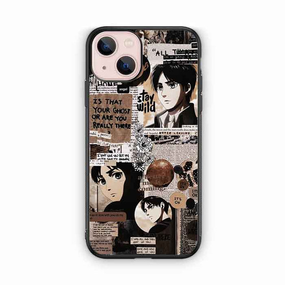 Attack on Titan Eren Quotes iPhone 13 Case