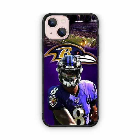 Baltimore Ravens Lamar Jackson 1 iPhone 13 Case